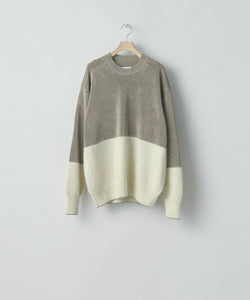 ssstein(シュタイン)の24AWコレクション MOHAIR GLITTER KNIT COMBINATION LS - OFF 公式通販サイトsession福岡セレクトショップ