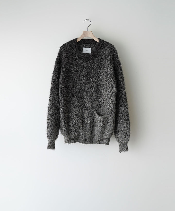 ssstein(シュタイン)の24AWコレクション GLITTER FUR KNIT GRADATION CARDIGAN - GRADATION 公式通販サイトsession福岡セレクトショップ