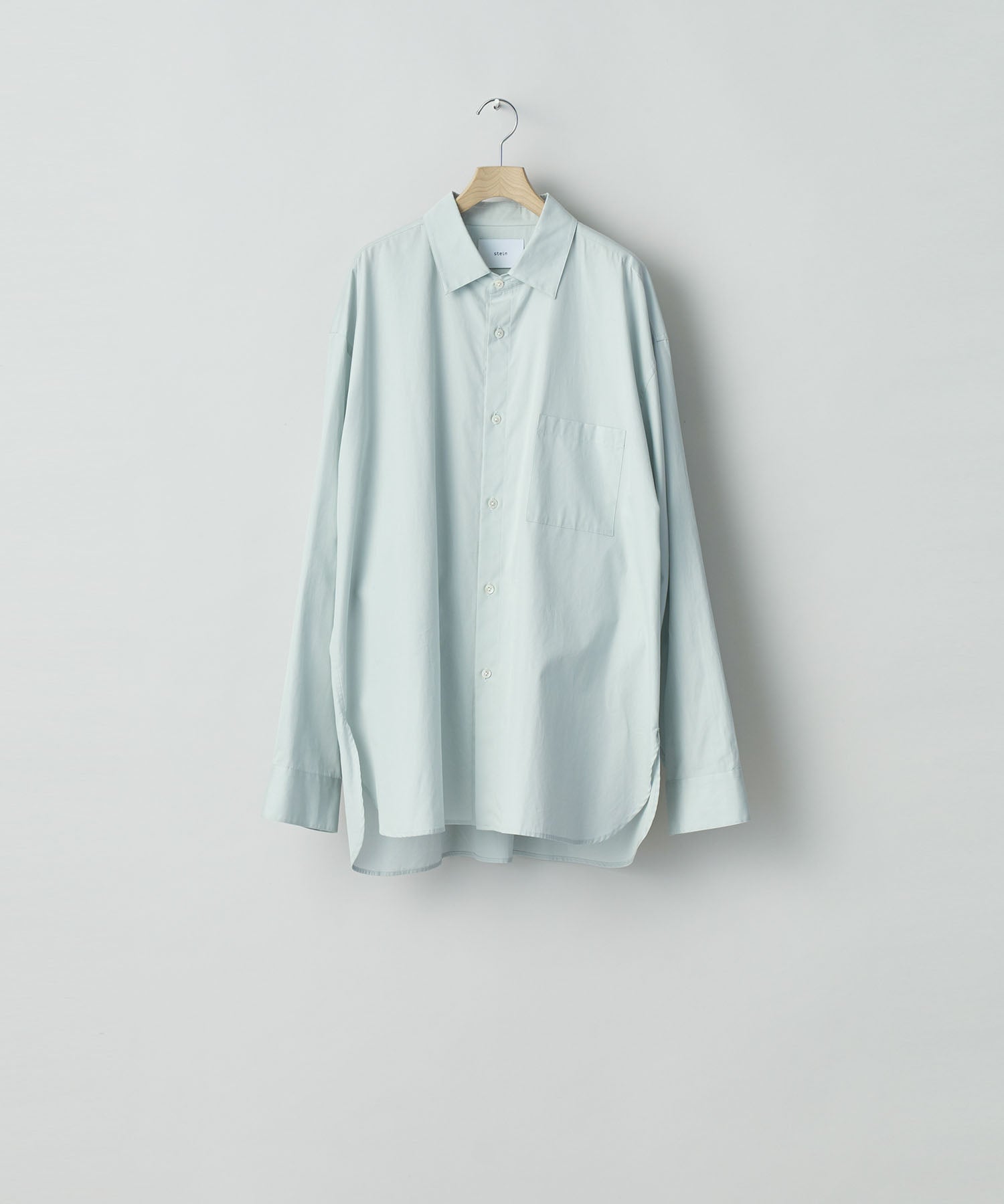 ssstein(シュタイン)の24AWコレクション OVERSIZED DOWN PAT SHIRT - OFF GREY 公式通販サイトsession福岡セレクトショップ