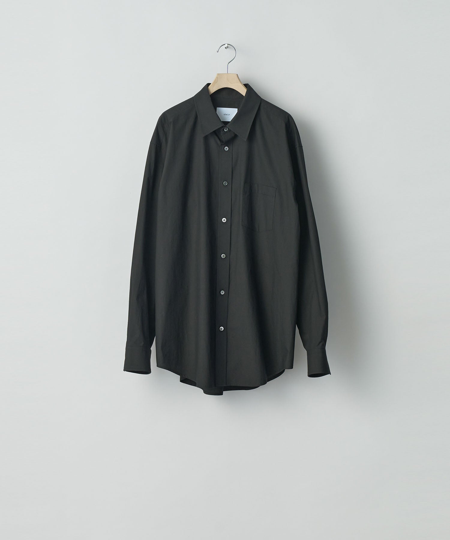 ssstein(シュタイン)の24AWコレクション OVERSIZED STANDARD SHIRT - BLACK 公式通販サイトsession福岡セレクトショップ