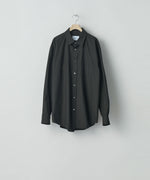 画像をギャラリービューアに読み込む, ssstein(シュタイン)の24AWコレクション OVERSIZED STANDARD SHIRT - BLACK 公式通販サイトsession福岡セレクトショップ
