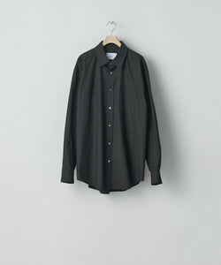 ssstein(シュタイン)の24AWコレクション OVERSIZED STANDARD SHIRT - BLACK 公式通販サイトsession福岡セレクトショップ