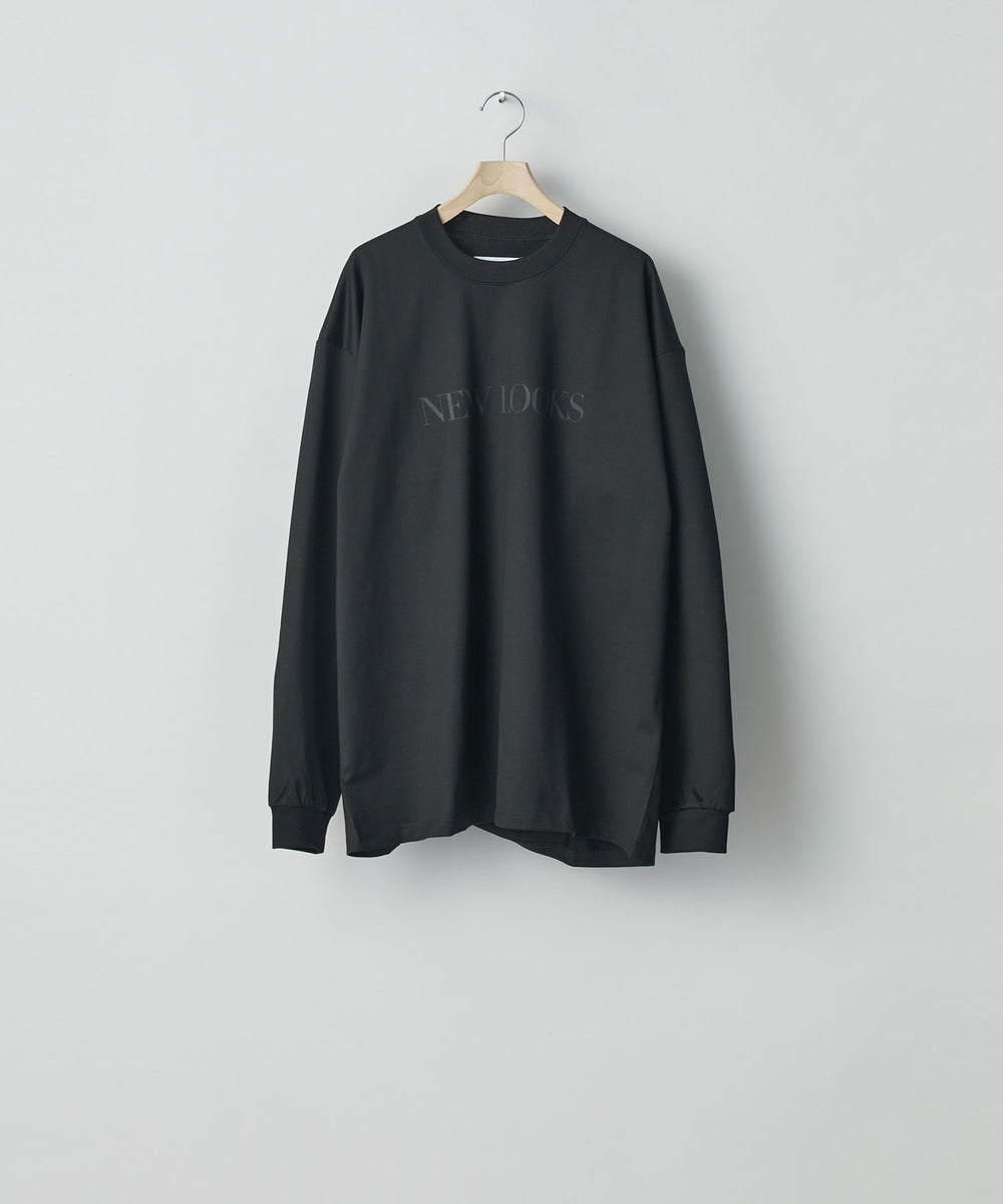 ssstein(シュタイン)の24AWコレクション OVERSIZED LONG SLEEVE TEE [ NEW LOOKS ] - BLACK 公式通販サイトsession福岡セレクトショップ