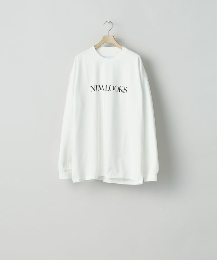 ssstein(シュタイン)の24AWコレクション OVERSIZED LONG SLEEVE TEE [ NEW LOOKS ] - WHITE 公式通販サイトsession福岡セレクトショップ