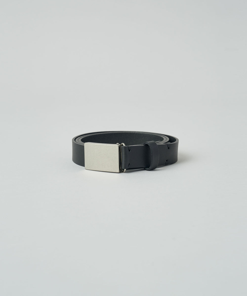 ssstein(シュタイン)のLEATHER BELT (PLAIN BUCKLE) - BLACKの公式通販サイトsession福岡セレクトショップ