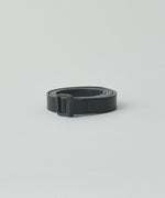 画像をギャラリービューアに読み込む, ssstein(シュタイン)の24AWコレクション LEATHER BELT(RECTANGLE BUCKLES) - BLACK 公式通販サイトsession福岡セレクトショップ
