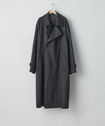 画像をギャラリービューアに読み込む, ssstein(シュタイン)の24AWコレクション OVERSIZED DOUBLE BREASTED COAT - DARK CHARCOAL 公式通販サイトsession福岡セレクトショップ
