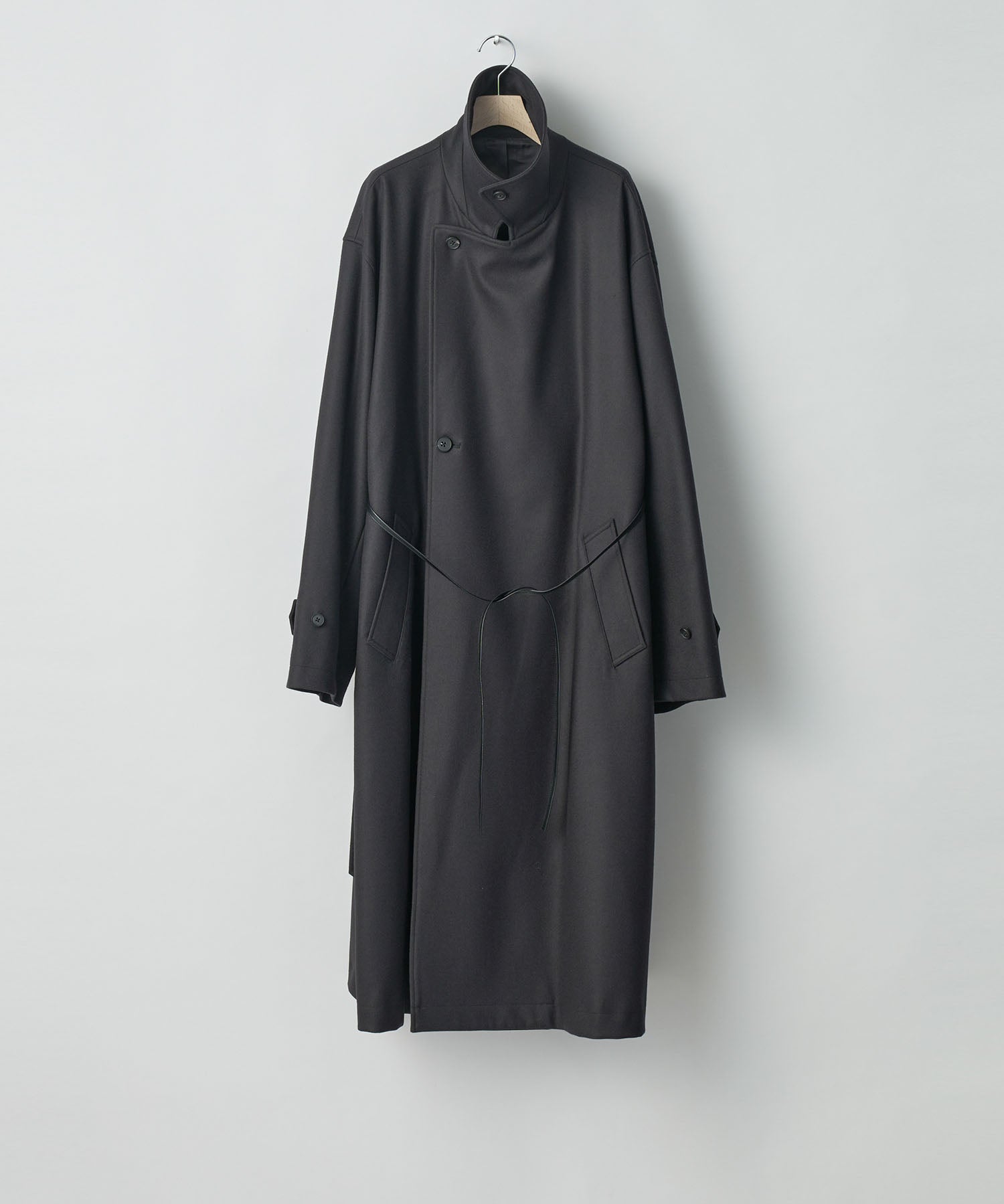 ssstein(シュタイン)の24AWコレクション OVERSIZED DOUBLE BREASTED COAT - DARK CHARCOAL 公式通販サイトsession福岡セレクトショップ