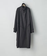 画像をギャラリービューアに読み込む, ssstein(シュタイン)の24AWコレクション OVERSIZED DOUBLE BREASTED COAT - DARK CHARCOAL 公式通販サイトsession福岡セレクトショップ
