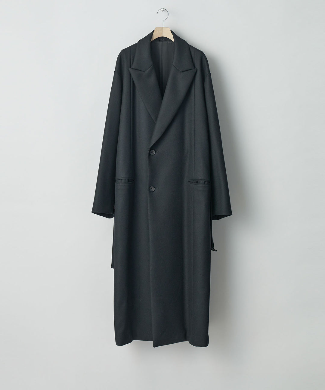 ssstein(シュタイン)の24AWコレクション OVERSIZED MAXI-LENGTH PEAKED LAPEL COAT - BLACK 公式通販サイトsession福岡セレクトショップ