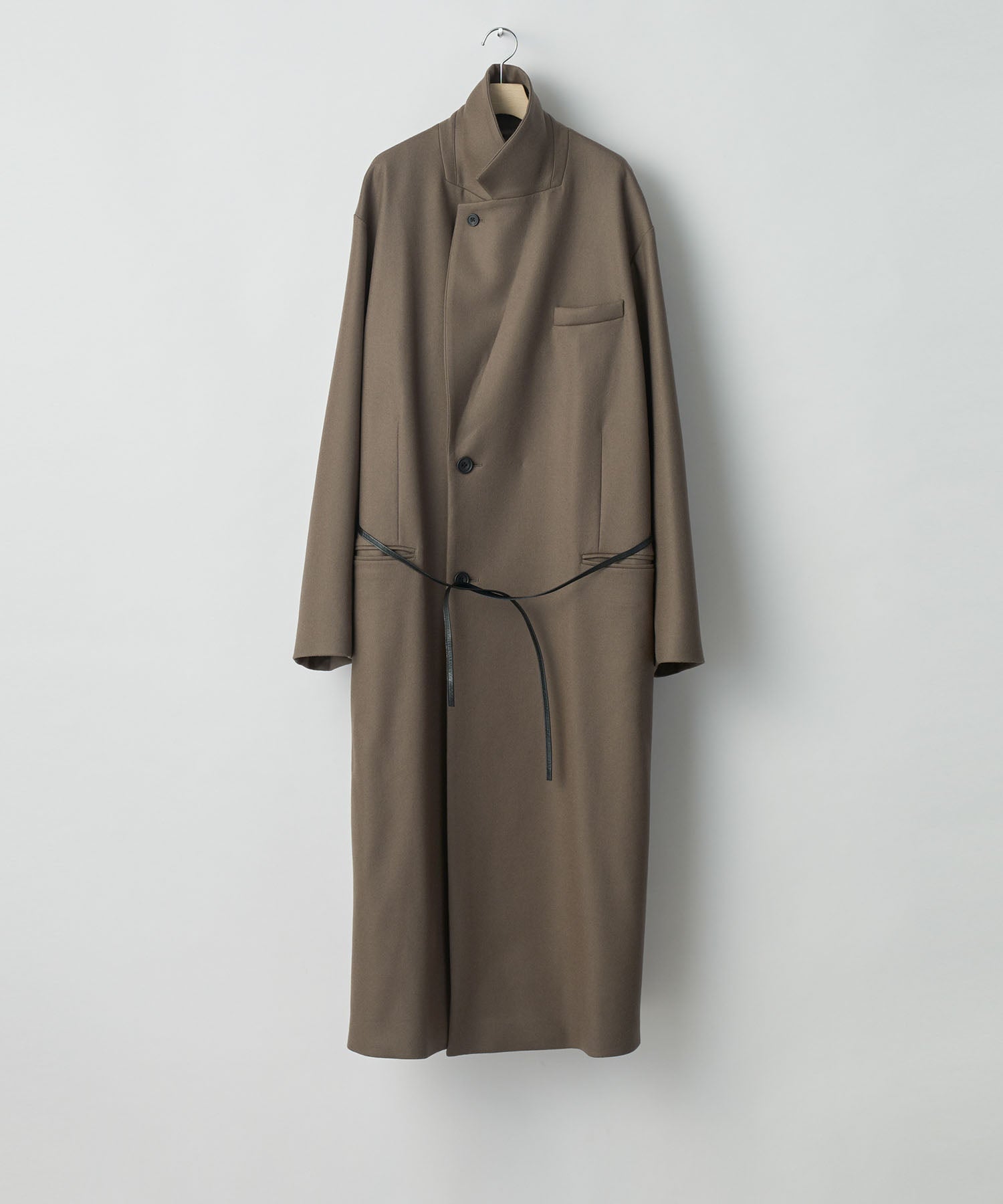 ssstein(シュタイン)の24AWコレクション OVERSIZED MAXI-LENGTH DOUBLE BREASTED COAT - DARK GREIGE 公式通販サイトsession福岡セレクトショップ