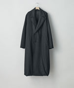 画像をギャラリービューアに読み込む, ssstein(シュタイン)の24AWコレクション OVERSIZED DOCKING DOUBLE BREASTED COAT - BLACK 公式通販サイトsession福岡セレクトショップ
