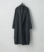 画像をギャラリービューアに読み込む, ssstein(シュタイン)の24AWコレクション OVERSIZED DOCKING DOUBLE BREASTED COAT - BLACK 公式通販サイトsession福岡セレクトショップ
