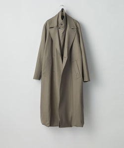 ssstein(シュタイン)の24AWコレクション OVERSIZED DOCKING DOUBLE BREASTED COAT - DARK BEIGE 公式通販サイトsession福岡セレクトショップ