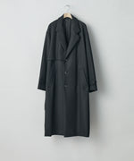 画像をギャラリービューアに読み込む, ssstein(シュタイン)の24AWコレクション LAY CHESTER COAT - BLACK 公式通販サイトsession福岡セレクトショップ
