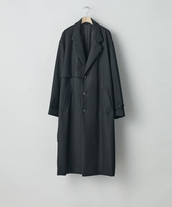 ssstein(シュタイン)の24AWコレクション LAY CHESTER COAT - BLACK 公式通販サイトsession福岡セレクトショップ