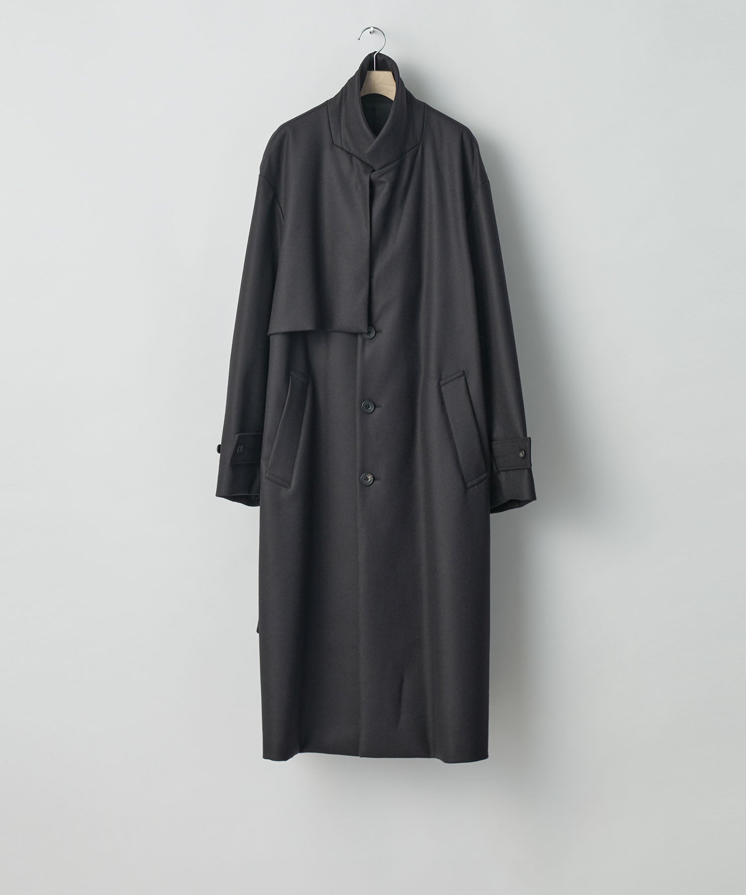 ssstein(シュタイン)の24AWコレクション LAY CHESTER COAT - DARK CHARCOAL 公式通販サイトsession福岡セレクトショップ