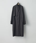 画像をギャラリービューアに読み込む, ssstein(シュタイン)の24AWコレクション LAY CHESTER COAT - DARK CHARCOAL 公式通販サイトsession福岡セレクトショップ
