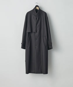 ssstein(シュタイン)の24AWコレクション LAY CHESTER COAT - DARK CHARCOAL 公式通販サイトsession福岡セレクトショップ