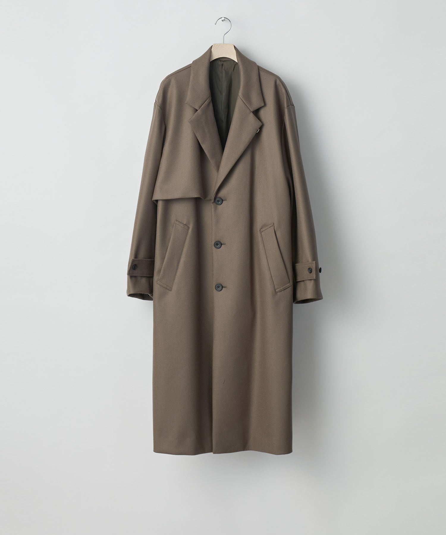 ssstein(シュタイン)の24AWコレクション LAY CHESTER COAT - DARK GREIGE 公式通販サイトsession福岡セレクトショップ