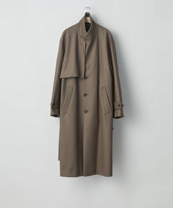 ssstein(シュタイン)の24AWコレクション LAY CHESTER COAT - DARK GREIGE 公式通販サイトsession福岡セレクトショップ