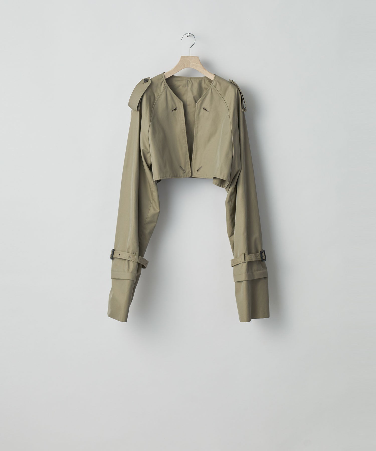 ssstein(シュタイン)の24AWコレクション LAYERED SHORT TRENCH COAT - BEIGE 公式通販サイトsession福岡セレクトショップ