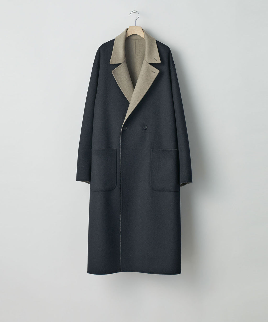 ssstein(シュタイン)の24AWコレクション OVERSIZED REVERSIBLE COAT - NAVY × GREY KHAKI 公式通販サイトsession福岡セレクトショップ