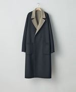 画像をギャラリービューアに読み込む, ssstein(シュタイン)の24AWコレクション OVERSIZED REVERSIBLE COAT - NAVY × GREY KHAKI 公式通販サイトsession福岡セレクトショップ
