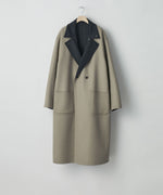 画像をギャラリービューアに読み込む, ssstein(シュタイン)の24AWコレクション OVERSIZED REVERSIBLE COAT - NAVY × GREY KHAKI 公式通販サイトsession福岡セレクトショップ
