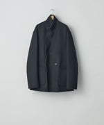 画像をギャラリービューアに読み込む, ssstein(シュタイン)の24AWコレクション REVERSIBLE PEAK LAPEL JACKET - NAVY × GREY KHAKI 公式通販サイトsession福岡セレクトショップ
