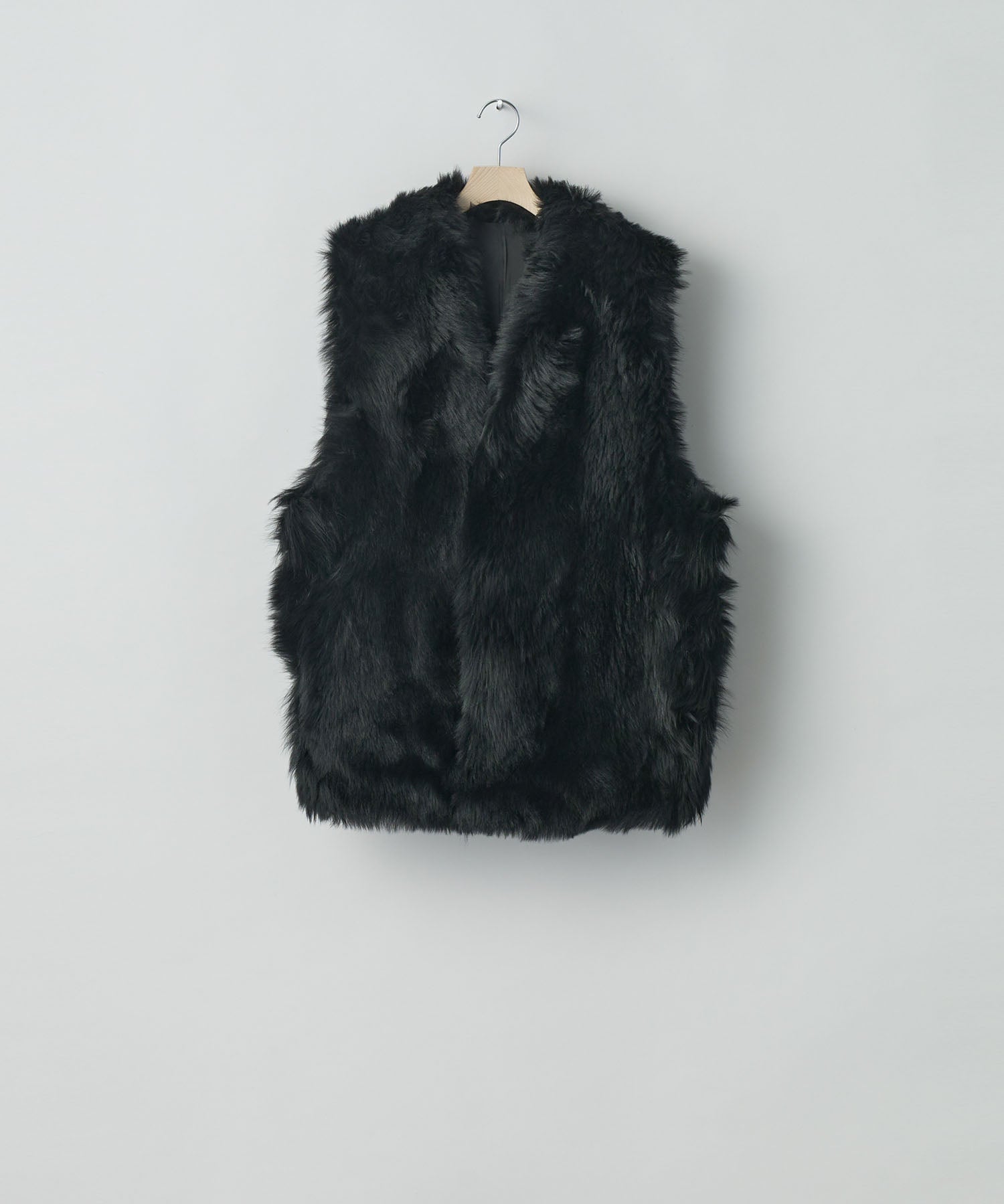 ssstein(シュタイン)の24AWコレクション SHEEP FUR VEST - BLACK 公式通販サイトsession福岡セレクトショップ