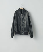 画像をギャラリービューアに読み込む, ssstein(シュタイン)の24AWコレクション LEATHER ZIP SHORT JACKET - BLACK 公式通販サイトsession福岡セレクトショップ
