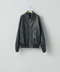 ssstein(シュタイン)の24AWコレクション LEATHER ZIP SHORT JACKET - BLACK 公式通販サイトsession福岡セレクトショップ