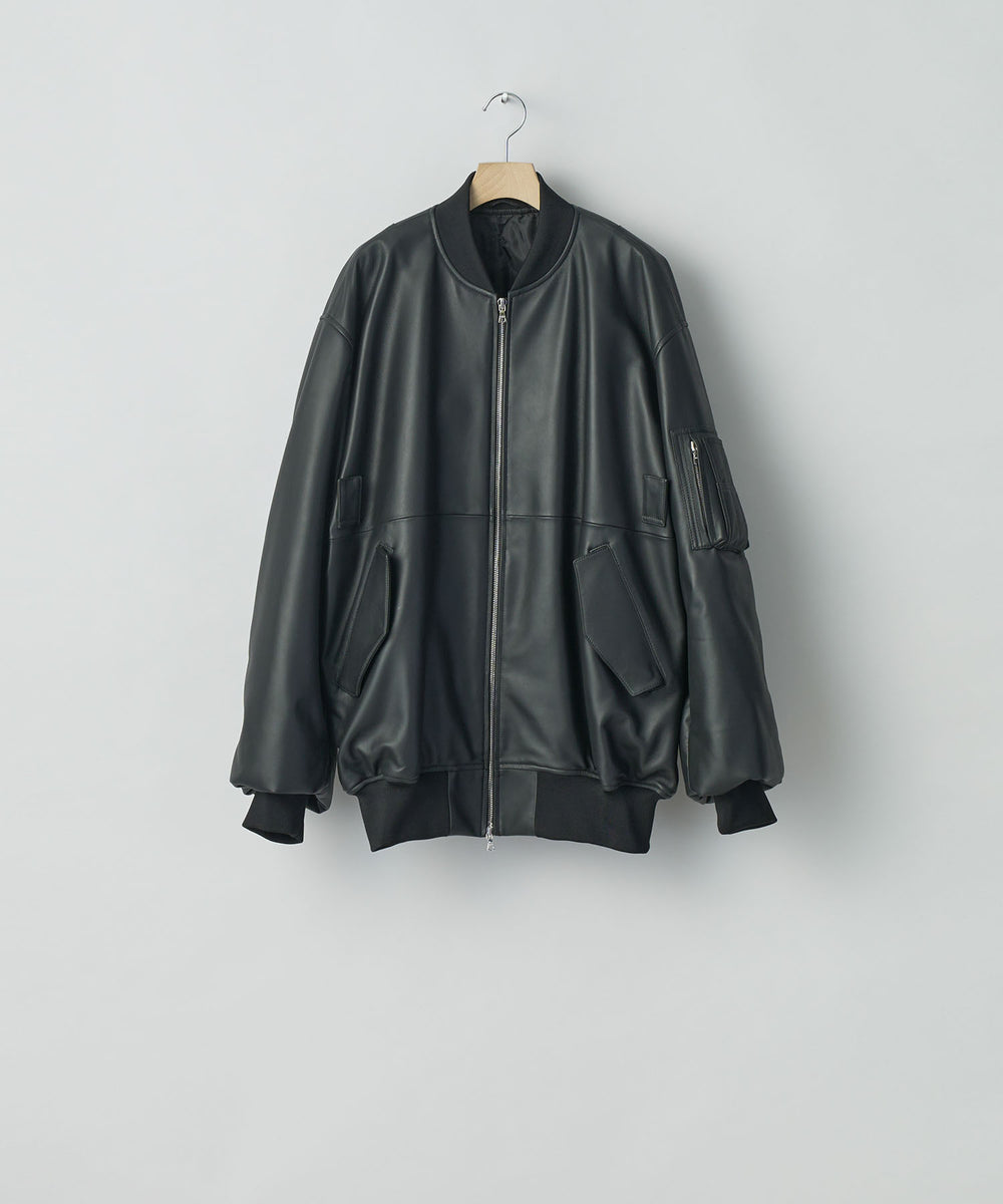 ssstein(シュタイン)の24AWコレクション LEATHER FLIGHT JACKET - BLACK 公式通販サイトsession福岡セレクトショップ