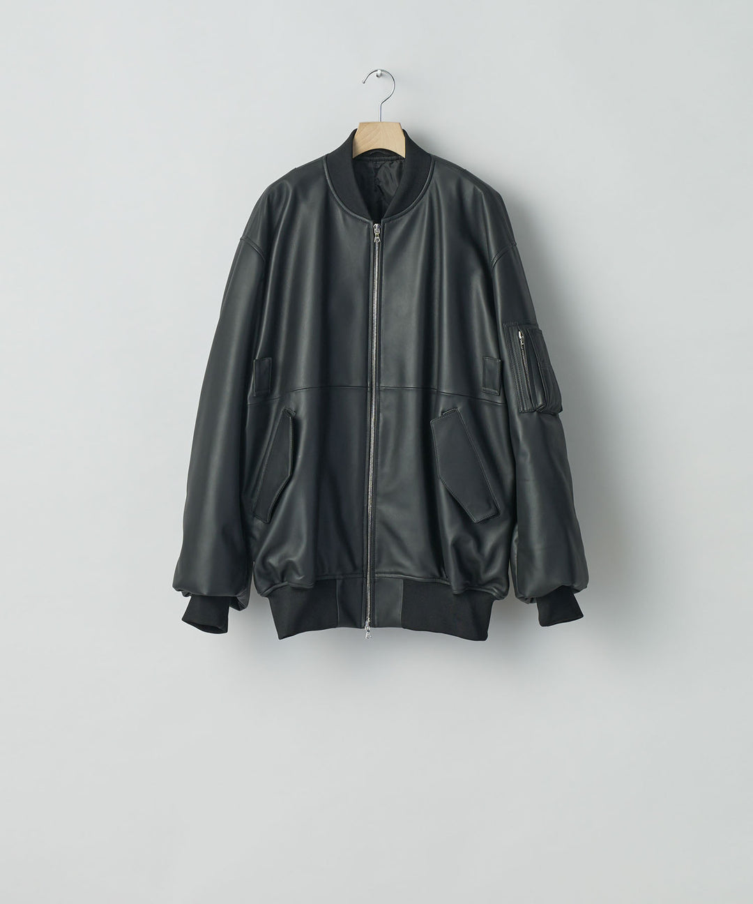 ssstein(シュタイン)の24AWコレクション LEATHER FLIGHT JACKET - BLACK 公式通販サイトsession福岡セレクトショップ
