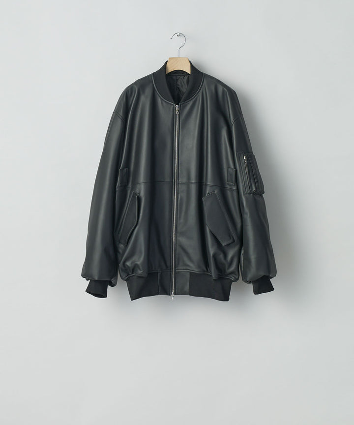 ssstein(シュタイン)の24AWコレクション LEATHER FLIGHT JACKET - BLACK 公式通販サイトsession福岡セレクトショップ