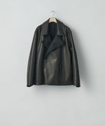 画像をギャラリービューアに読み込む, ssstein(シュタイン)の24AWコレクション BONDED LEATHER SHORT JACKET - BLACK × BLACK 公式通販サイトsession福岡セレクトショップ
