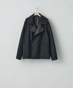 画像をギャラリービューアに読み込む, ssstein(シュタイン)の24AWコレクション BONDED LEATHER SHORT JACKET - BLACK × BLACK 公式通販サイトsession福岡セレクトショップ
