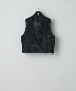 画像をギャラリービューアに読み込む, ssstein(シュタイン)の24AWコレクション ACRYLIC FUR VEST - BLACK 公式通販サイトsession福岡セレクトショップ
