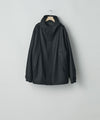 【ssstein】MELTON HOODED BLOUSON - BLACK