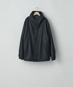 画像をギャラリービューアに読み込む, ssstein(シュタイン)の24AWコレクション MELTON HOODED BLOUSON - BLACK 公式通販サイトsession福岡セレクトショップ
