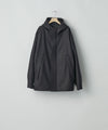【ssstein】MELTON HOODED BLOUSON - DARK CHARCOAL