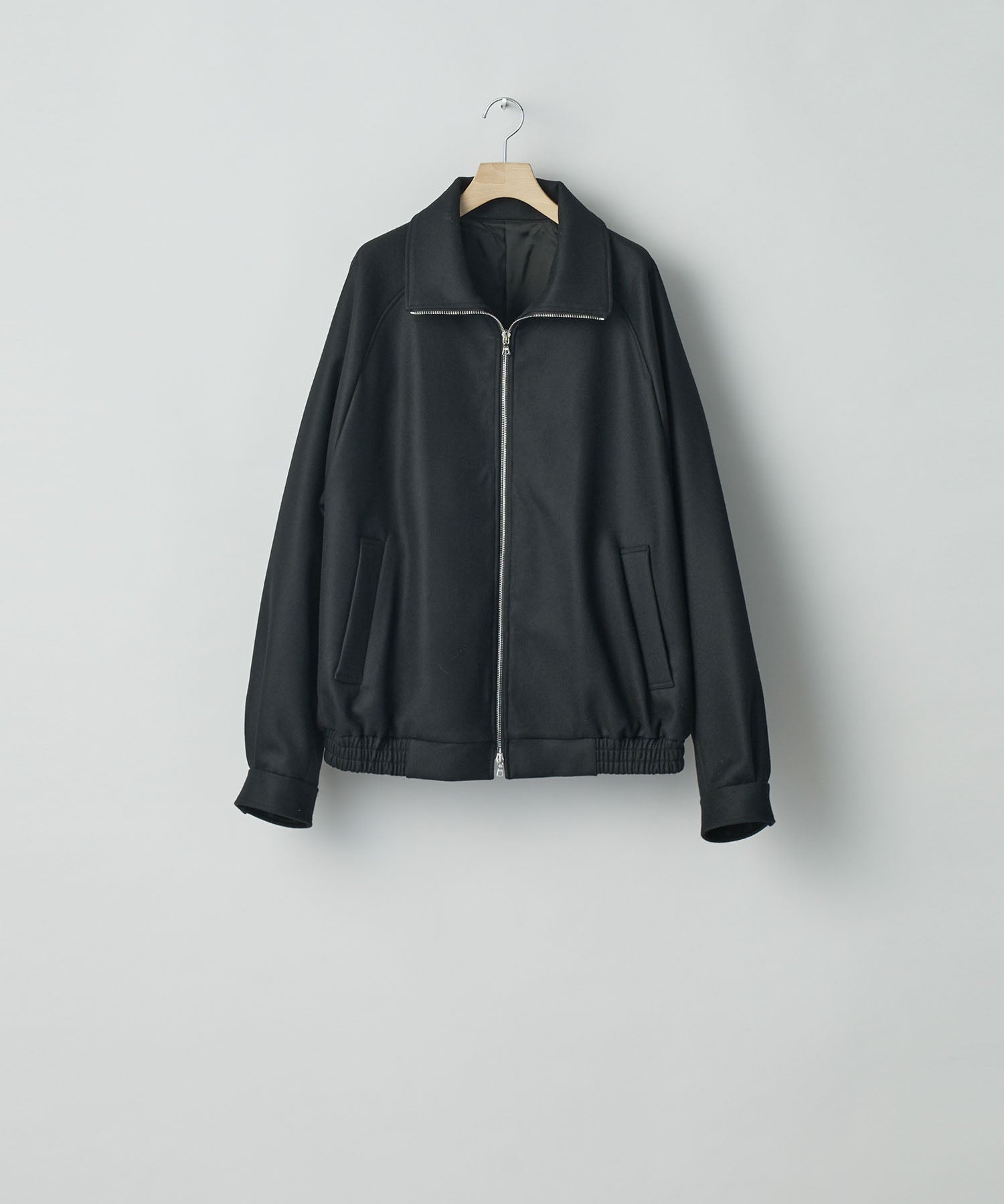 ssstein(シュタイン)の24AWコレクション MELTON ZIP UP BLOUSON - BLACK 公式通販サイトsession福岡セレクトショップ