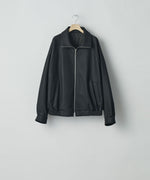 画像をギャラリービューアに読み込む, ssstein(シュタイン)の24AWコレクション MELTON ZIP UP BLOUSON - BLACK 公式通販サイトsession福岡セレクトショップ
