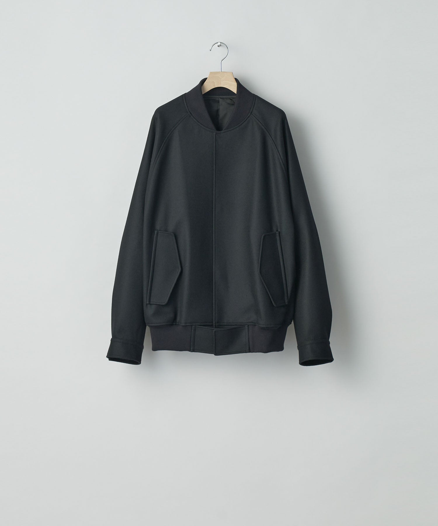 ssstein(シュタイン)の24AWコレクション MELTON STADIUM JACKET - BLACK 公式通販サイトsession福岡セレクトショップ