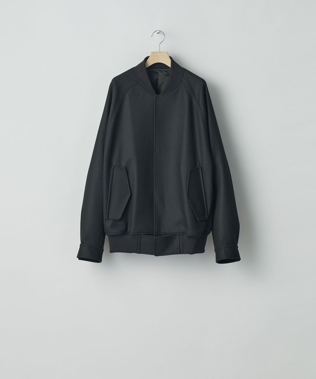 ssstein(シュタイン)の24AWコレクション MELTON STADIUM JACKET - BLACK 公式通販サイトsession福岡セレクトショップ