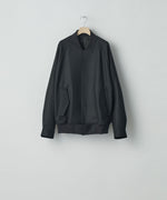 画像をギャラリービューアに読み込む, ssstein(シュタイン)の24AWコレクション MELTON STADIUM JACKET - BLACK 公式通販サイトsession福岡セレクトショップ
