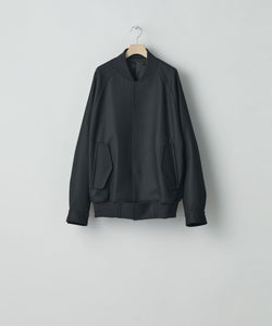 ssstein(シュタイン)の24AWコレクション MELTON STADIUM JACKET - BLACK 公式通販サイトsession福岡セレクトショップ