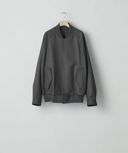 ssstein(シュタイン)の24AWコレクション MELTON STADIUM JACKET - GREY KHAKI 公式通販サイトsession福岡セレクトショップ