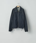 画像をギャラリービューアに読み込む, ssstein(シュタイン)の24AWコレクション OVERSIZED ECO DENIM ZIP JACKET - INDIGO 公式通販サイトsession福岡セレクトショップ
